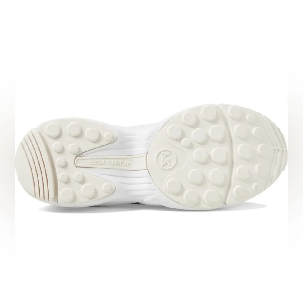 🆕 MICHAEL KORS Sami Zip Trainer Sneakers, Size 7 - Picture 4 of 10